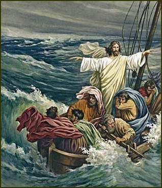 Avec Jésus dans la barque