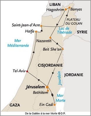 Les trois « mers » d’Israël