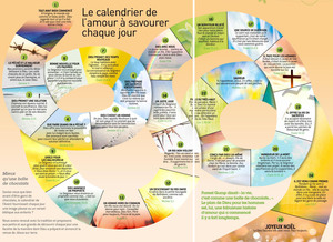 Le calendrier de l’amour, à savourer chaque jour