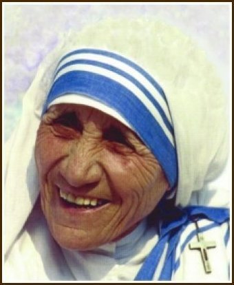 J’aimerais ressembler à Mère Teresa
