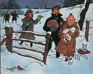 Tintin à Noël