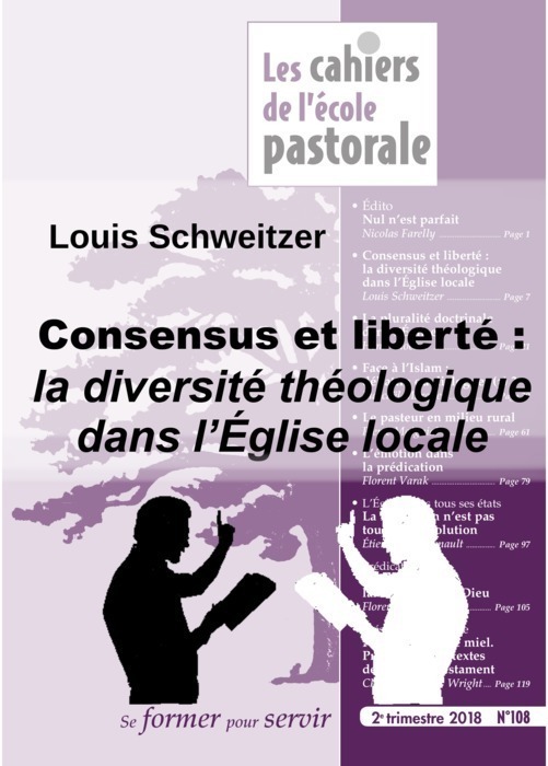 Consensus et liberté : la diversité théologique dans l’Église locale