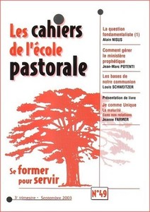 Les bases de notre communion
