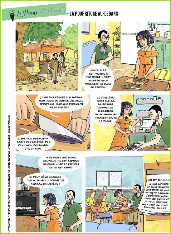La pourriture au-dedans