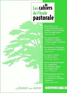 Fondement biblique du ministère pastoral