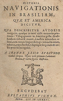 19 novembre 1556. Jean de Léry vers le nouveau monde