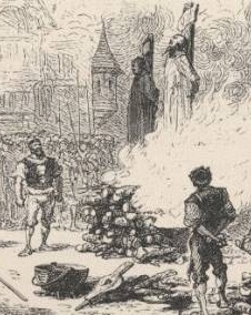 8  août 1523, Jean Vallières, premier martyr protestant à Paris 