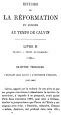 21 octobre 1872. Jean-Henri Merle d'Aubigné et "L'Histoire de la Réformation"