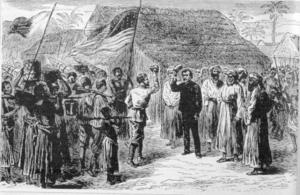 10 novembre 1871. Livingstone et Stanley