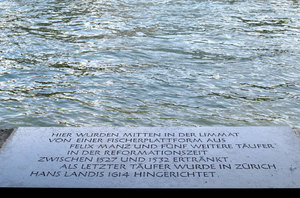 19 novembre 1526. Anabaptisme à Zurich