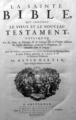 26 février 1802. Victor Hugo et la Bible Martin 