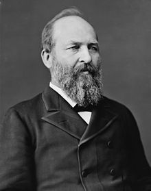 4 mars 1881. James Abram Garfield