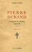 22 avril 1732. Pierre Durand et sa femme